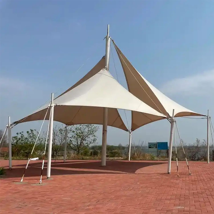 白河县膜结构景观棚