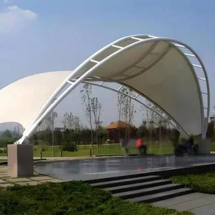 白河县膜结构景观棚