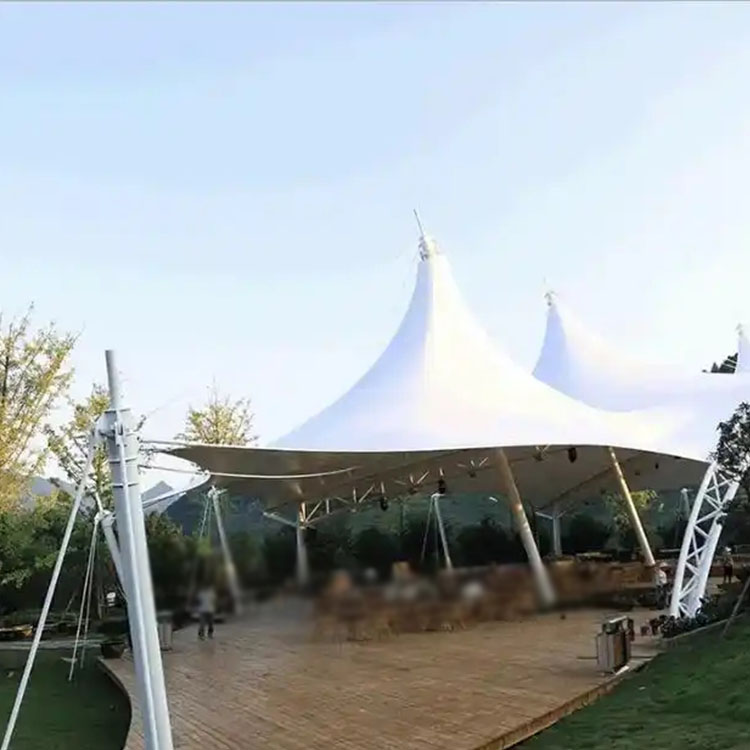 白河县膜结构景观棚