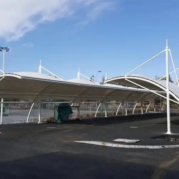 白河县膜结构电动车棚