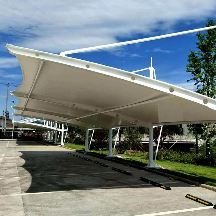 白河县膜结构汽车棚