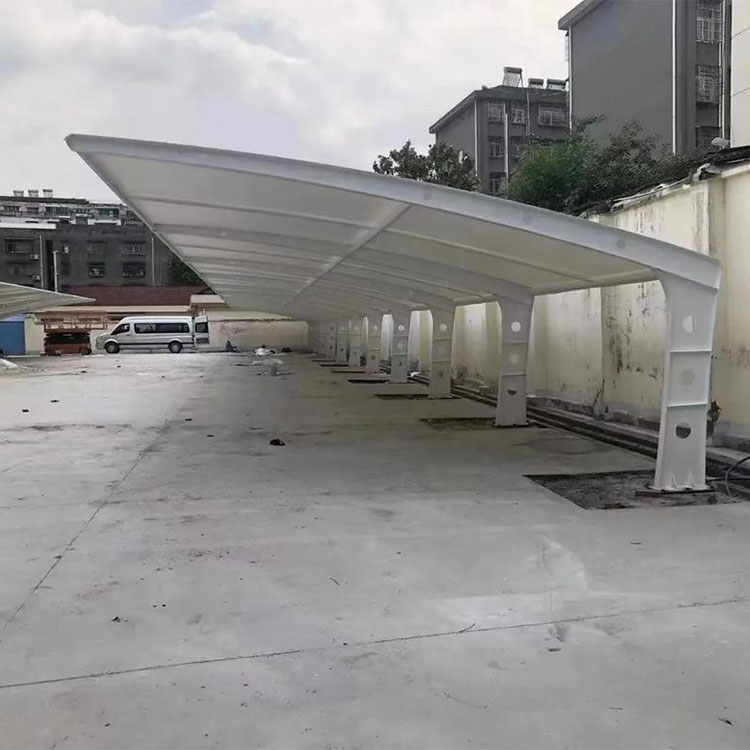 白河县膜结构汽车棚