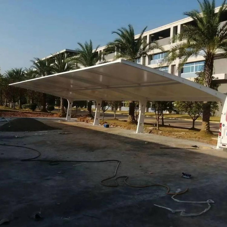 白河县膜结构汽车棚