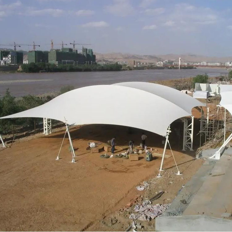 白河县膜结构汽车棚